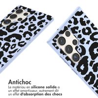 imoshion Coque design en silicone avec cordon Samsung Galaxy S23 Ultra - Animal Lila