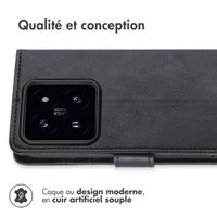 imoshion Étui de télephone portefeuille Xiaomi 14 - Noir