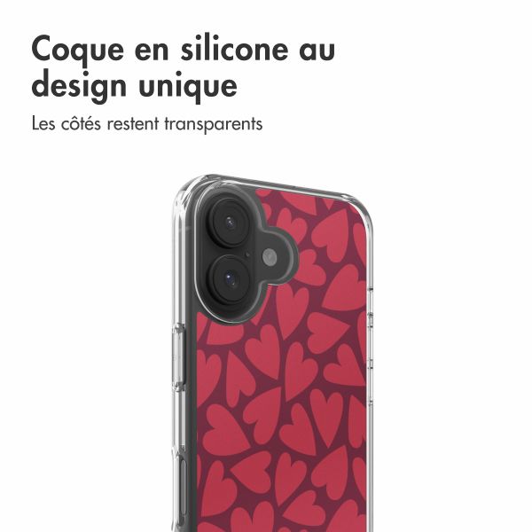 imoshion Coque Design Apple iPhone 17 - Hearty Coral Dust