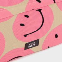 Wouf Smiley Pochette ordinateur 13-14 pouces - Rose