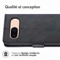 imoshion Étui de télephone portefeuille Google Pixel 8a - Noir