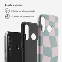 Selencia Coque arrière Vivid Tough Huawei P30 Lite - Groovy Sage Green