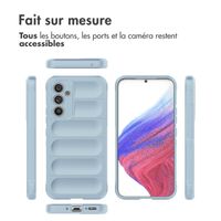 imoshion Coque arrière EasyGrip Samsung Galaxy A54 (5G) - Bleu clair