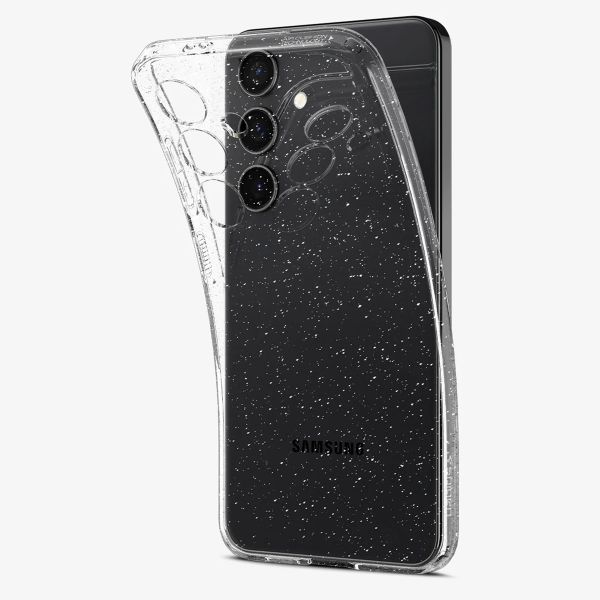 Spigen Coque Liquid Crystal Samsung Galaxy S24 - Glitter Crystal Quartz