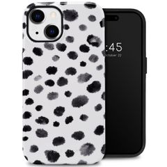 Selencia Coque arrière Vivid Tough iPhone 14  - Trendy Leopard