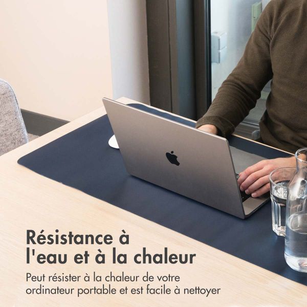 imoshion Le sous-main Desk 90 x 45 cm - M - Bleu foncé