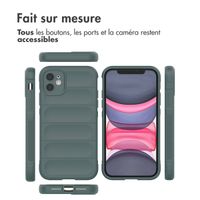 imoshion Coque arrière EasyGrip iPhone 11 - Vert foncé