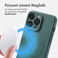 imoshion Coque Couleur avec MagSafe Apple iPhone 14 Pro Max - Vert foncé