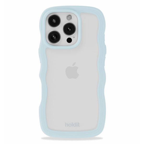 Holdit Coque Wavy iPhone 16 Pro Max - Mineral Blue