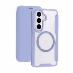 imoshion Bookcase transparente avec MagSafe Samsung Galaxy S26 - Lilas