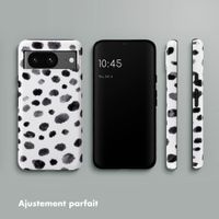 Selencia Coque arrière Vivid Tough Google Pixel 8  - Trendy Leopard