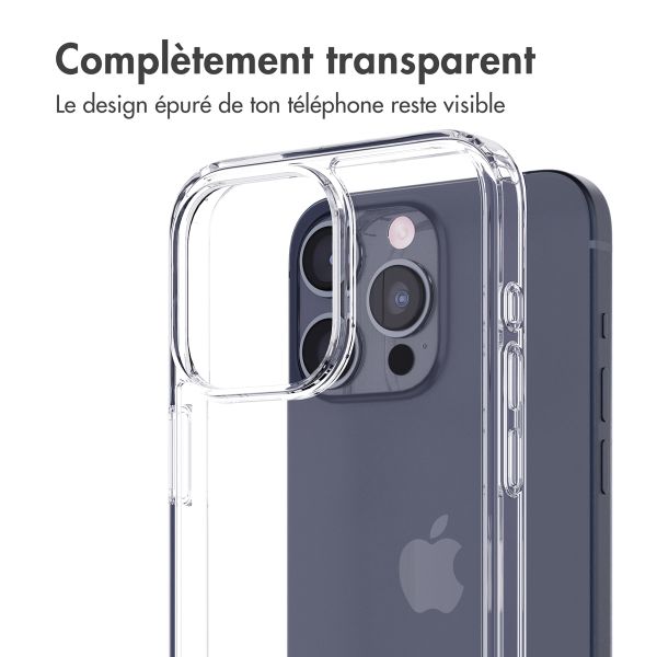 imoshion Coque Stand Apple iPhone 15 Pro Max - Transparent