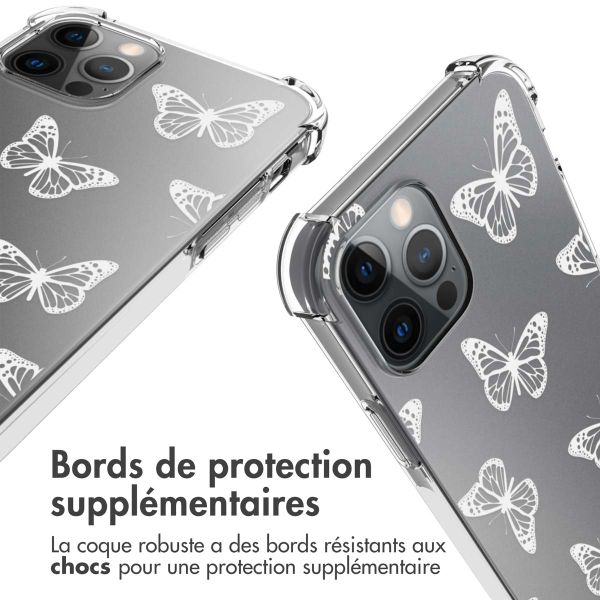 imoshion Coque Design avec cordon iPhone 12 (Pro) - Butterfly