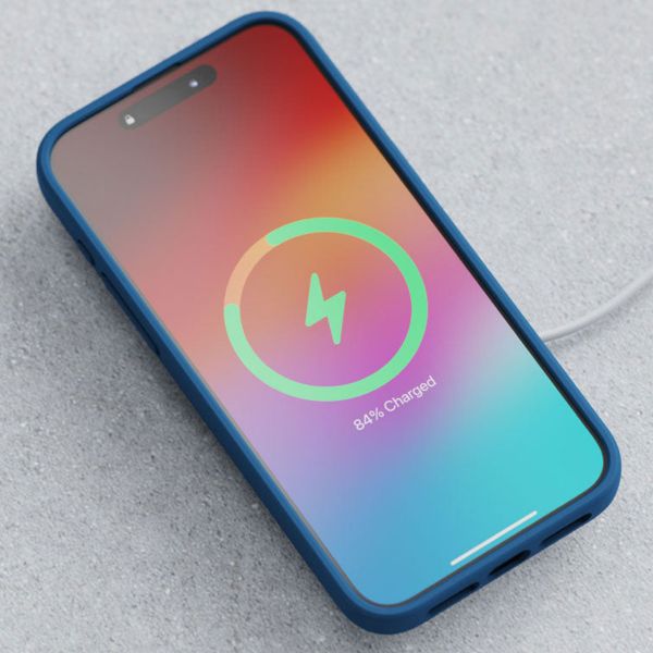 Njorð Collections Coque Slim MagSafe Apple iPhone 15 Plus - Blue