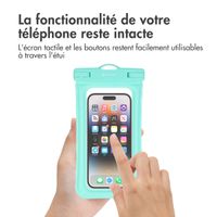 imoshion Pochette étanche universelle - Étui étanche pour téléphone - Turquoise