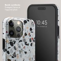Selencia Coque arrière Vivid Apple iPhone 15 Pro Max - Chic Terazzo