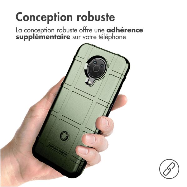 imoshion Coque Arrière Rugged Shield Nokia G10 / G20 - Vert