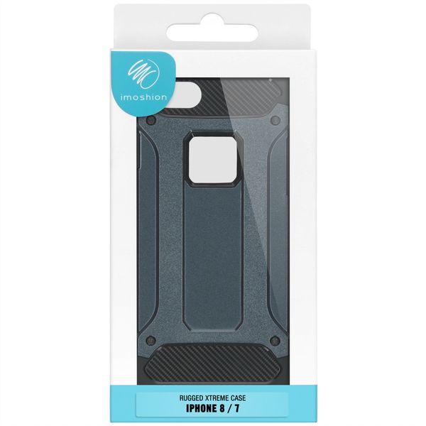 imoshion Coque Rugged Xtreme iPhone 8 / 7 - Bleu foncé