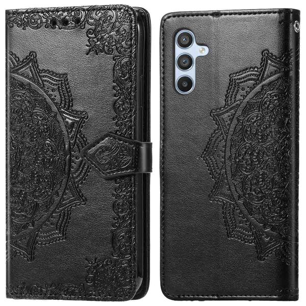 imoshion Etui de téléphone portefeuille Mandala Samsung Galaxy A56 - Noir