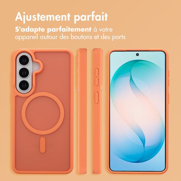 imoshion Coque Color Guard avec MagSafe Samsung Galaxy S26 Plus - Orange