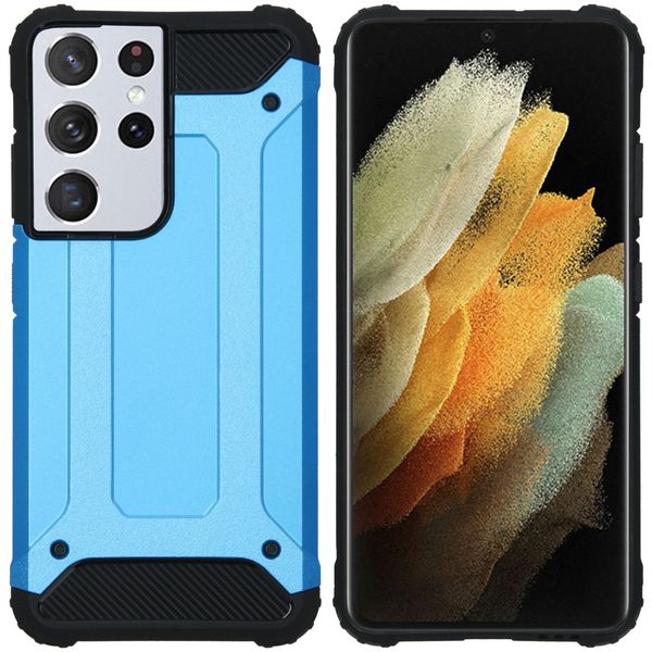 imoshion Coque Rugged Xtreme Samsung Galaxy S21 Ultra - Bleu clair