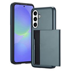 imoshion Coque arrière avec porte-cartes Samsung Galaxy A36 / A56 - Bleu foncé