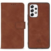 imoshion Etui de téléphone de luxe 2-en-1 amovible Samsung Galaxy A53 - Brun