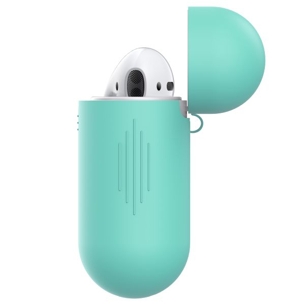 KeyBudz Coque Elevate Protective Silicone Apple AirPods 1 / 2 - Diamond Blue