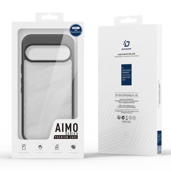 Dux Ducis Coque arrière Aimo Google Pixel 9 / 9 Pro - Transparent