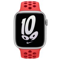 Apple Bracelet Nike Sport Apple Watch Series 1 t/m 11 / SE / Ultra (44/45/46/49 mm) - Bright Crimson / Gym Red