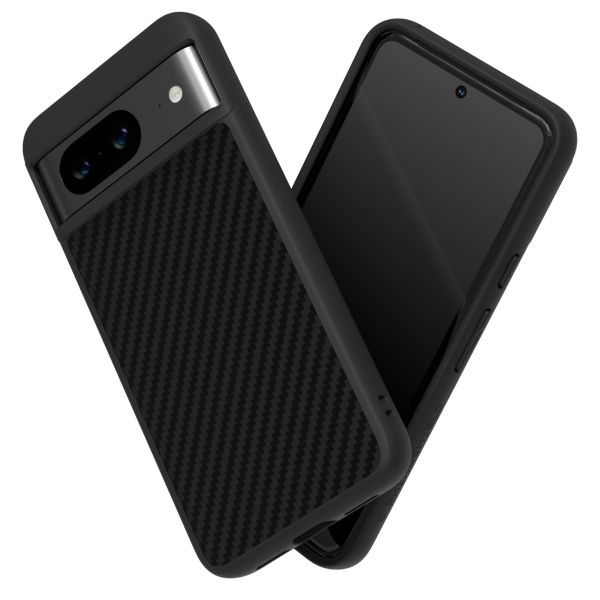 RhinoShield Coque SolidSuit Google Pixel 8 - Carbon Fiber Black