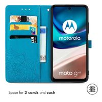 imoshion Etui de télephone Mandala Motorola Moto G42 - Turquoise