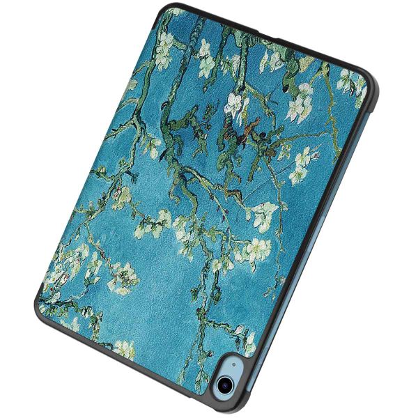 imoshion Coque tablette Design Trifold Apple iPad 11 (2025) 11 pouces A16 / iPad 10 (2022) 10.9 pouces - Green Plant