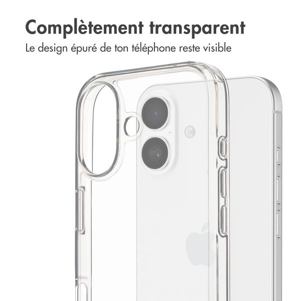 imoshion Coque Stand Apple iPhone 16 - Transparent