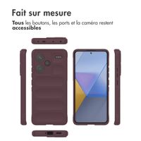 imoshion Coque arrière EasyGrip Xiaomi Redmi Note 13 Pro Plus (5G) - Aubergine