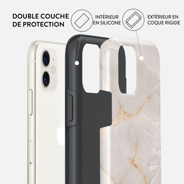 Burga Coque arrière Tough iPhone 11 - Vanilla Sand