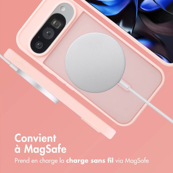 imoshion Coque Color Guard avec MagSafe Google Pixel 9 / 9 Pro - Rose clair