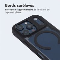 imoshion Bookcase transparente avec MagSafe Apple iPhone 17 Pro - Noir