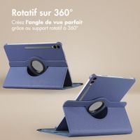 imoshion Coque tablette rotatif à 360° Samsung Galaxy Tab S11 Ultra - Bleu foncé