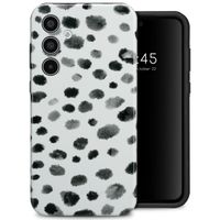 Selencia Coque arrière Vivid Tough Samsung Galaxy A35  - Trendy Leopard