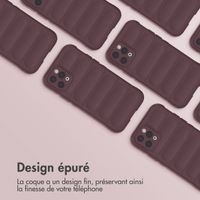 imoshion Coque arrière EasyGrip iPhone 11 Pro - Aubergine