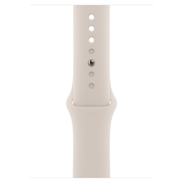 Apple Bracelet Sport Apple Watch Series 1 t/m 11 / SE / Ultra (44/45/46/49 mm) - Taille S/M - Starlight