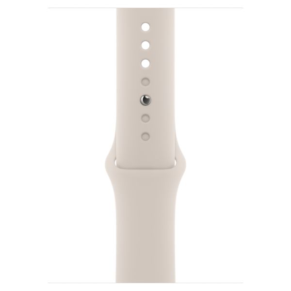 Apple Sport Band Apple Watch Series 1 á 10 / SE / Ultra (2) (44/45/46/49 mm) - Taille S/M - Starlight