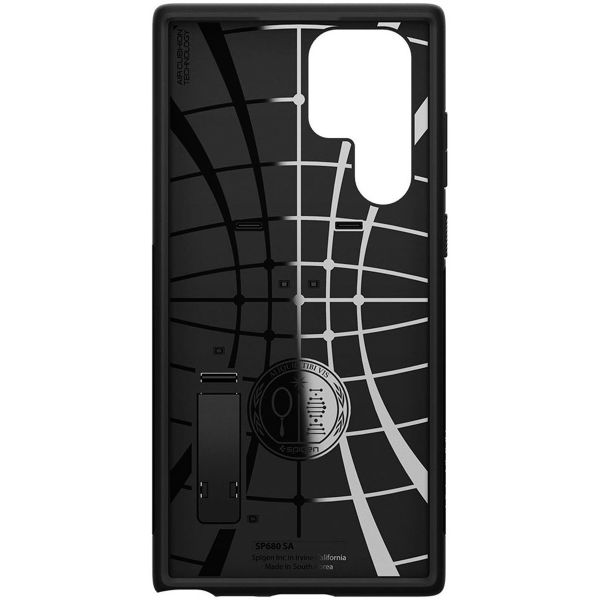 Spigen Coque Slim Armor Samsung Galaxy S22 Ultra - Metal Slate