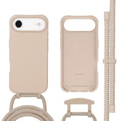 imoshion Coque arrière Color avec cordon amovible et MagSafe Apple iPhone Air - Nude