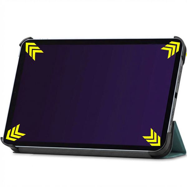 imoshion Coque tablette Trifold Apple iPad Mini 7 (2024) / iPad Mini 6 (2021) - Vert foncé