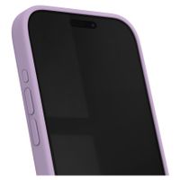 iDeal of Sweden Coque en silicone avec MagSafe Apple iPhone 15 Pro Max - Lavender Milk