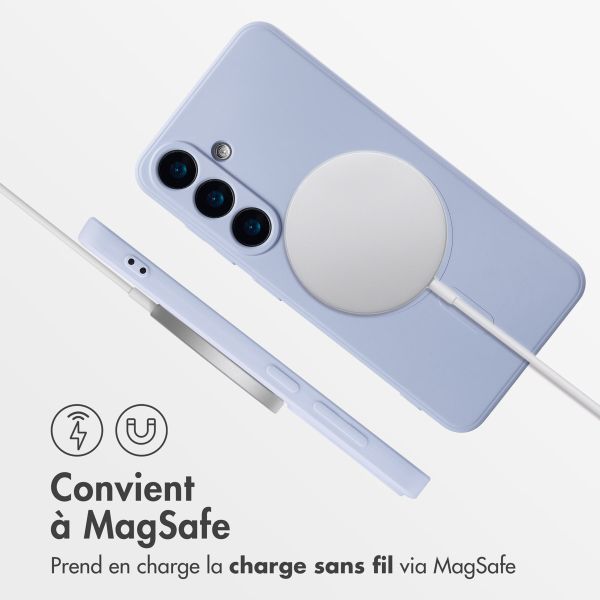 imoshion Coque Couleur avec MagSafe Samsung Galaxy S25 - Lila