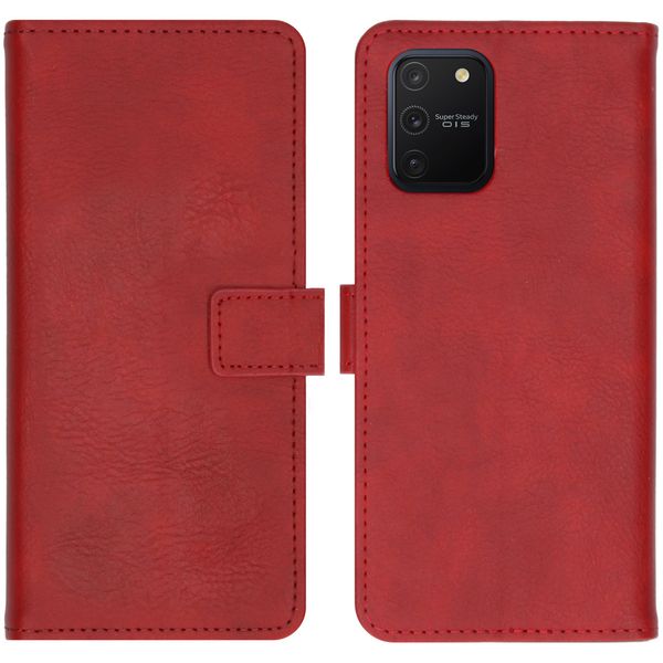 imoshion Étui de téléphone portefeuille Luxe Samsung Galaxy S10 Lite - Rouge