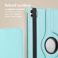 imoshion Coque tablette rotatif à 360° Apple iPad Pro 12.9 (2020/2021/2022) - Bleu clair